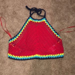 Crotchet Halter Top